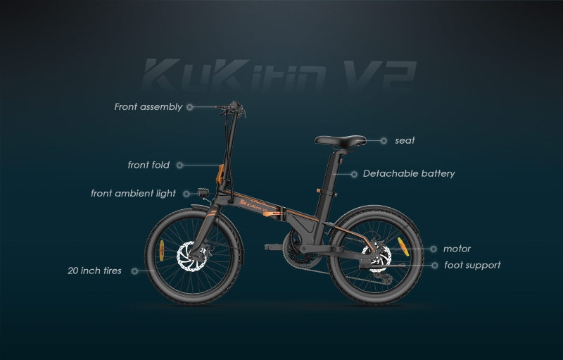 KuKirin-v2-elektro bicykel 